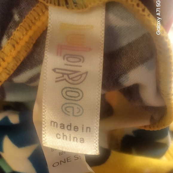 * Lularoe Statue of Liberty leggings, one size - Picture 3 of 6